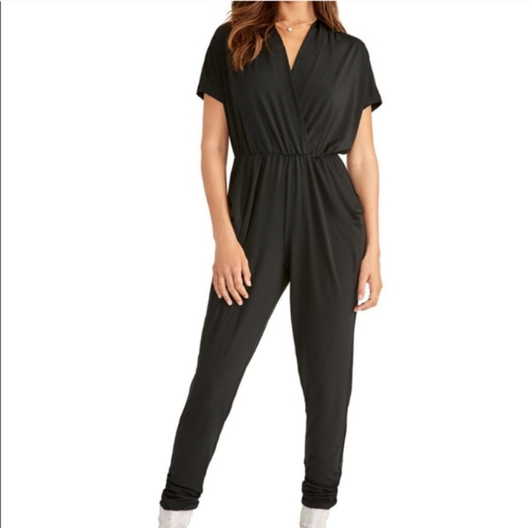 NWT Rachel Rachel Roy Black Jumpsuit - Picture 3 of 14
